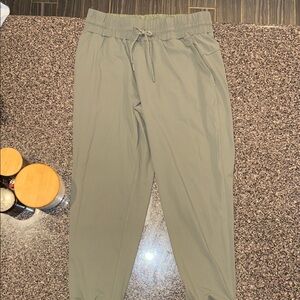 Women's Olive Jogger Pants